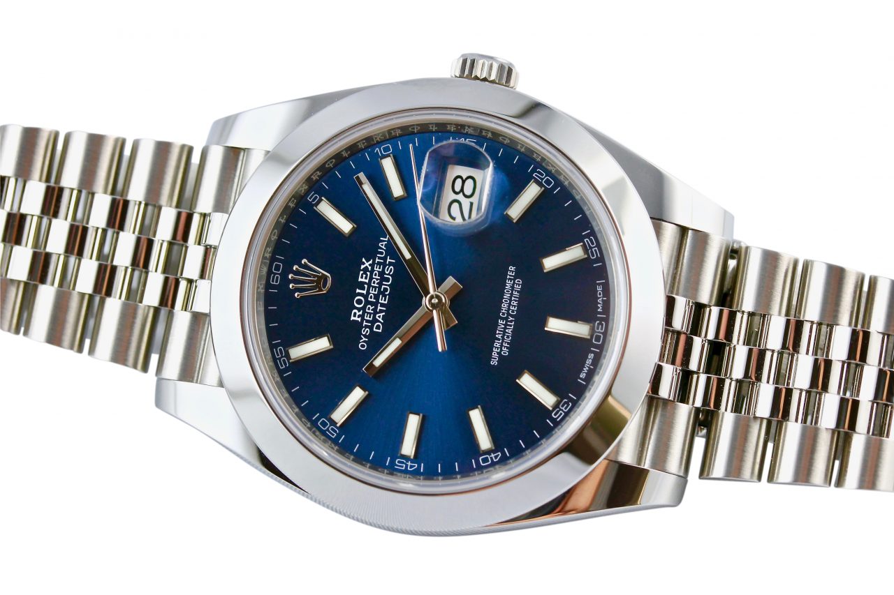 Datejust 41 „Blue Index“