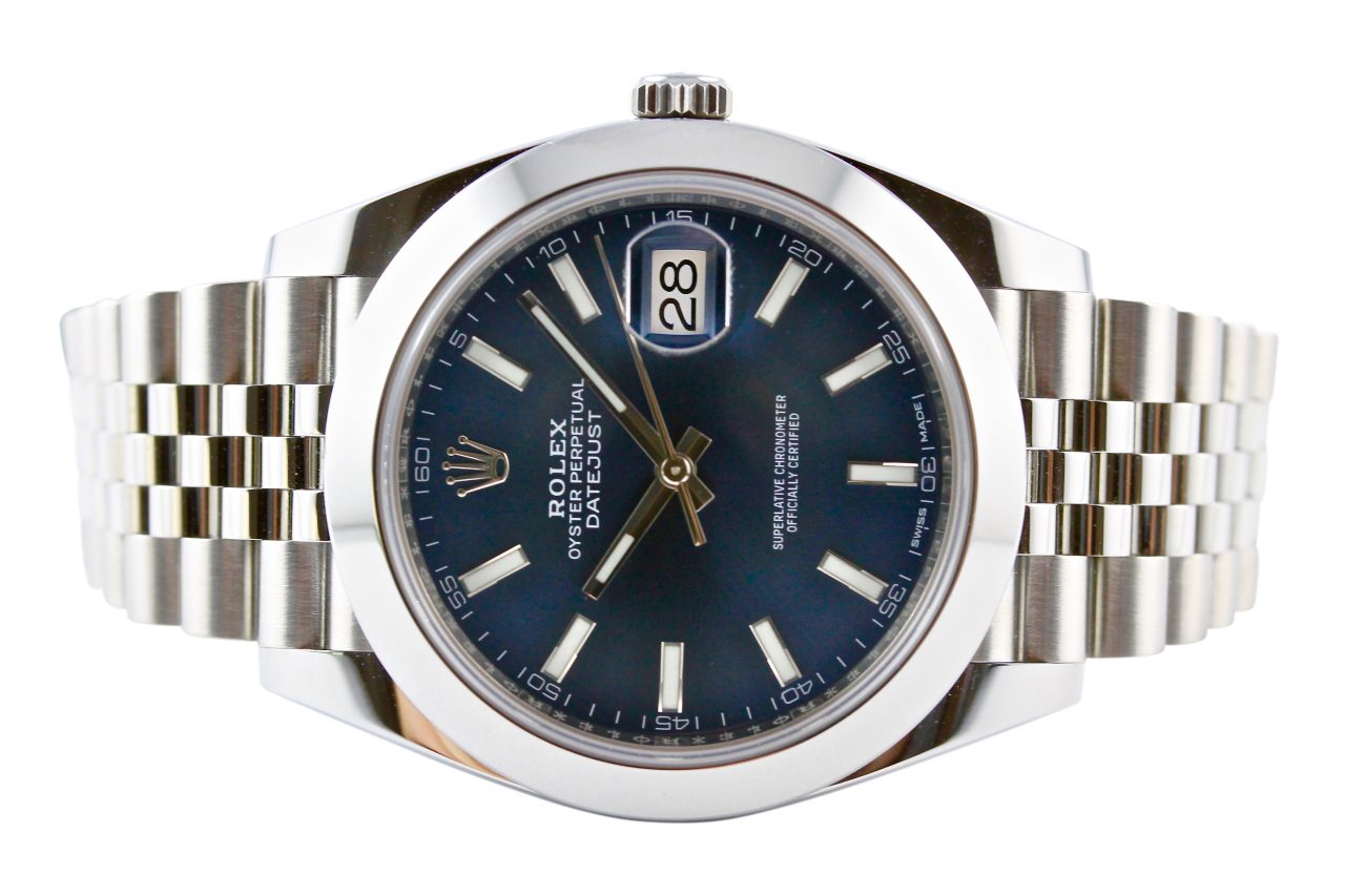 Datejust 41 „Blue Index“