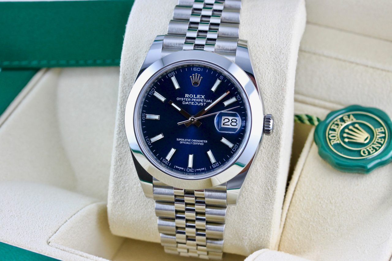 Datejust 41 „Blue Index“