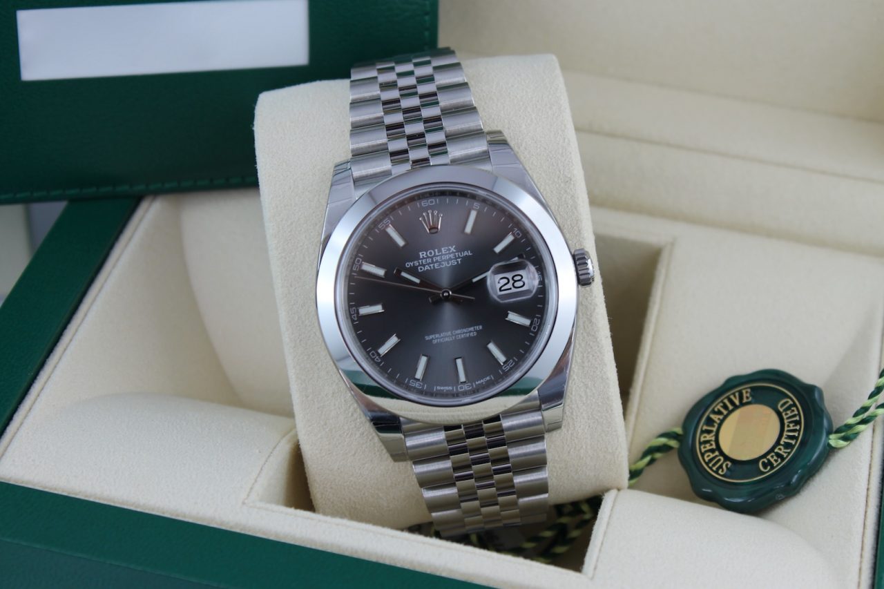datejust 41 „Dark Rhodium“