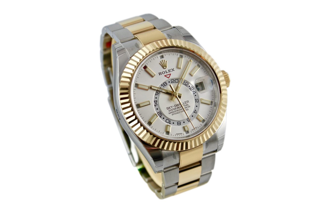Sky-Dweller SS/GG „White“