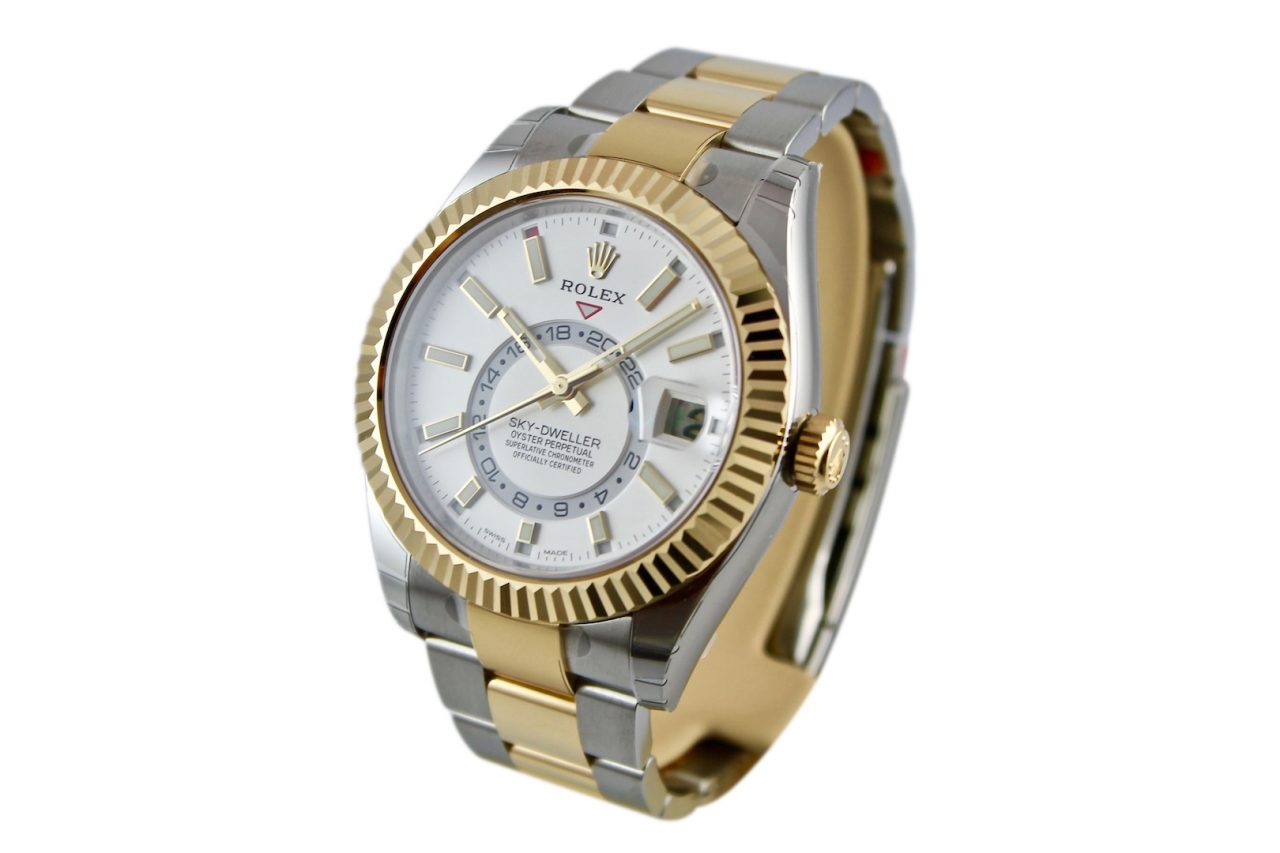 Sky-Dweller SS/GG „White“