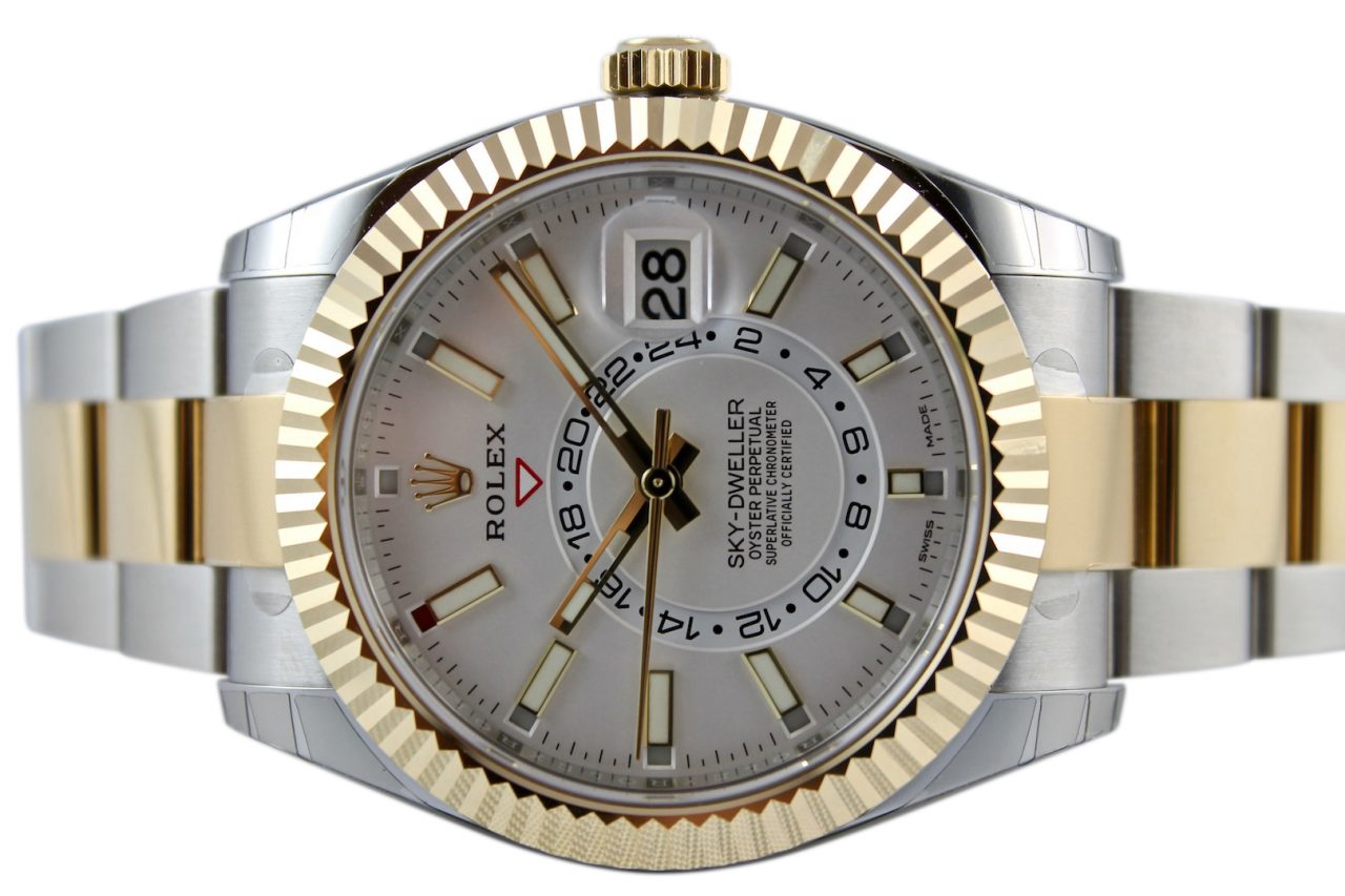 Sky-Dweller SS/GG „White“