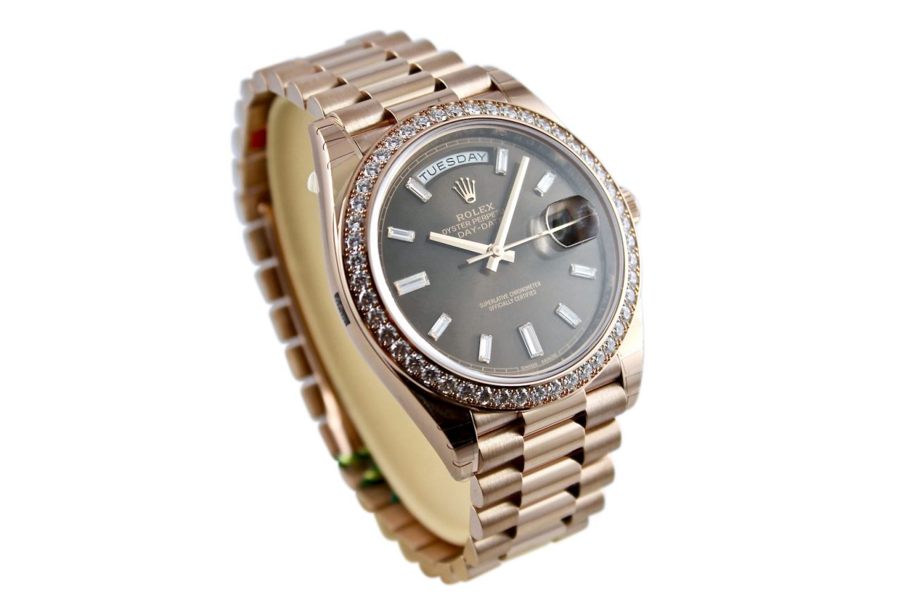 Day-Date 40 „Chocolate Baguette“