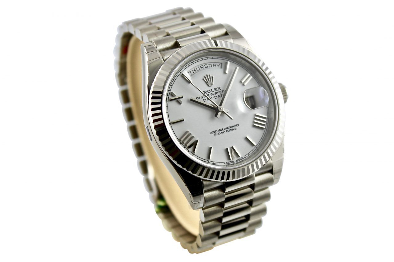 Day-Date 40 „White Roman“
