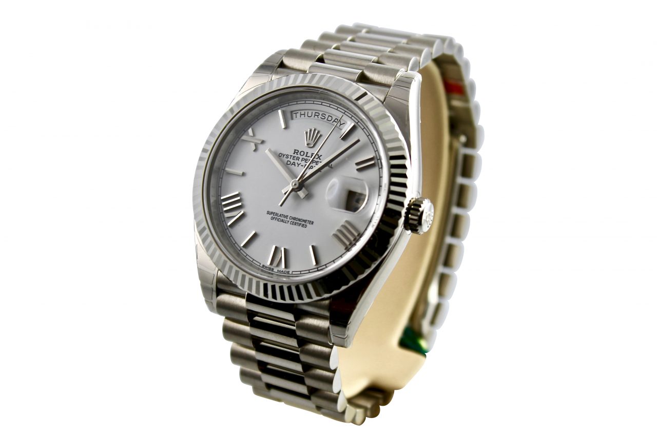 Day-Date 40 „White Roman“