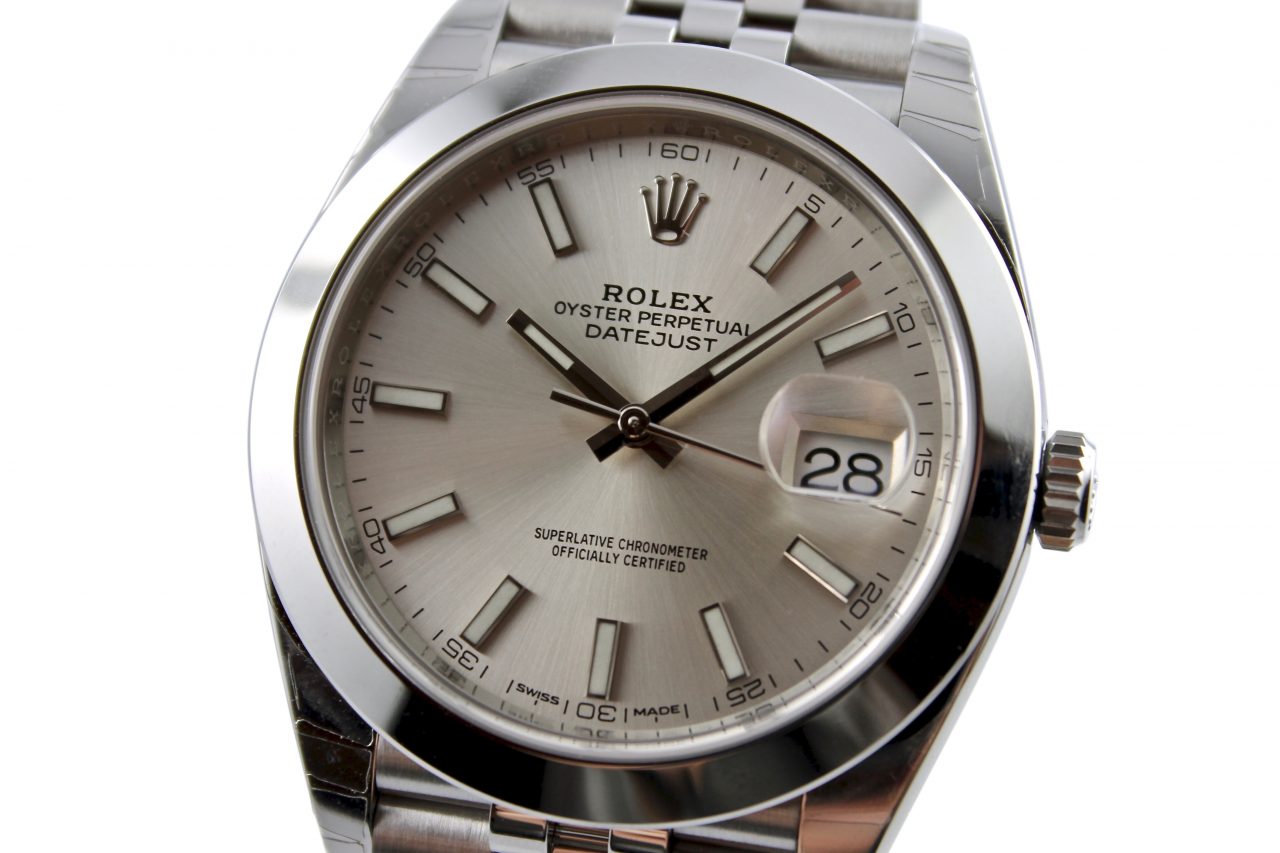 Datejust 41 „Silver Index“