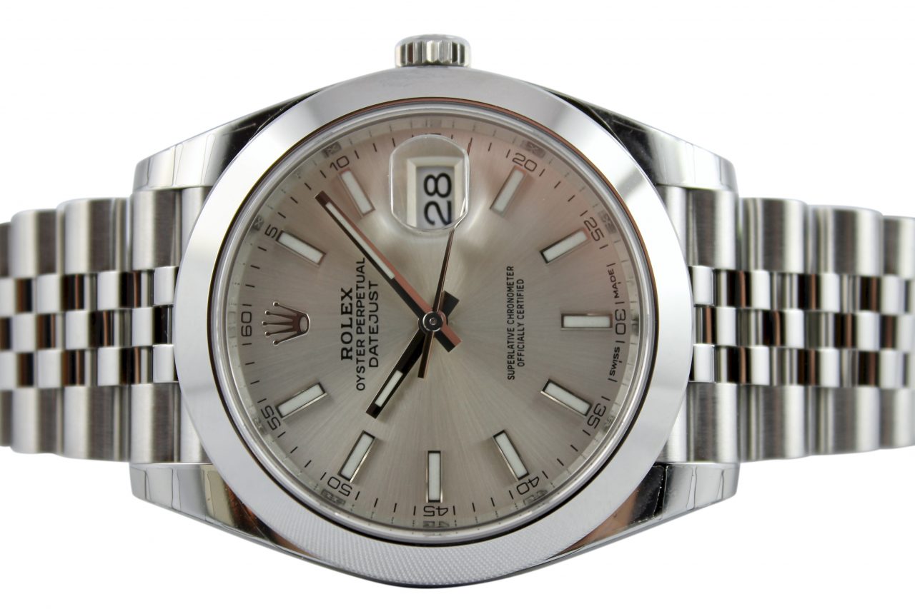 Datejust 41 „Silver Index“