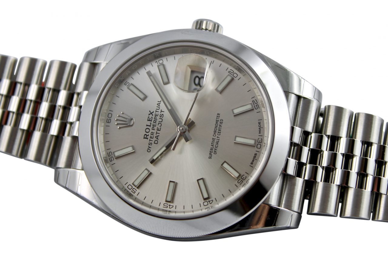 Datejust 41 „Silver Index“