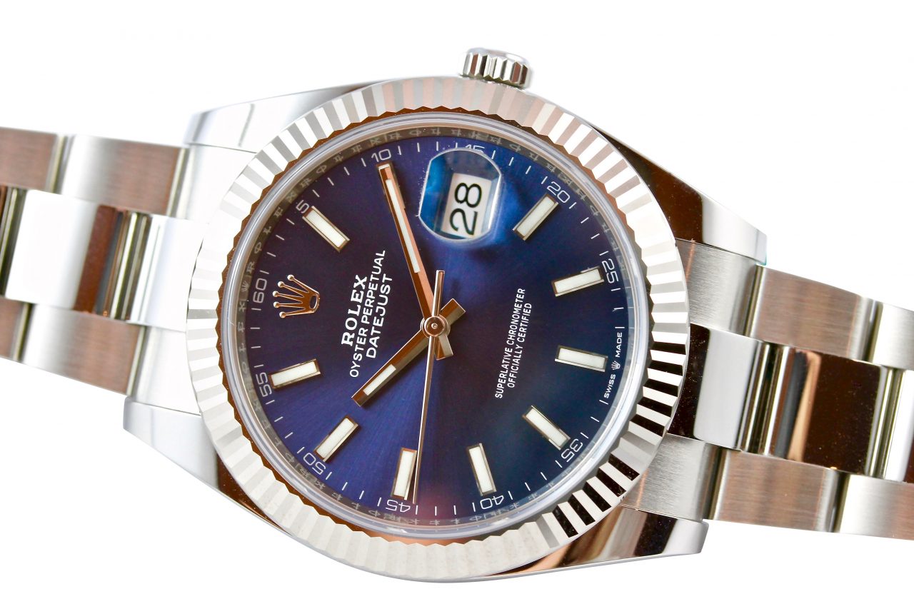 Datejust 41 „Blue Index“