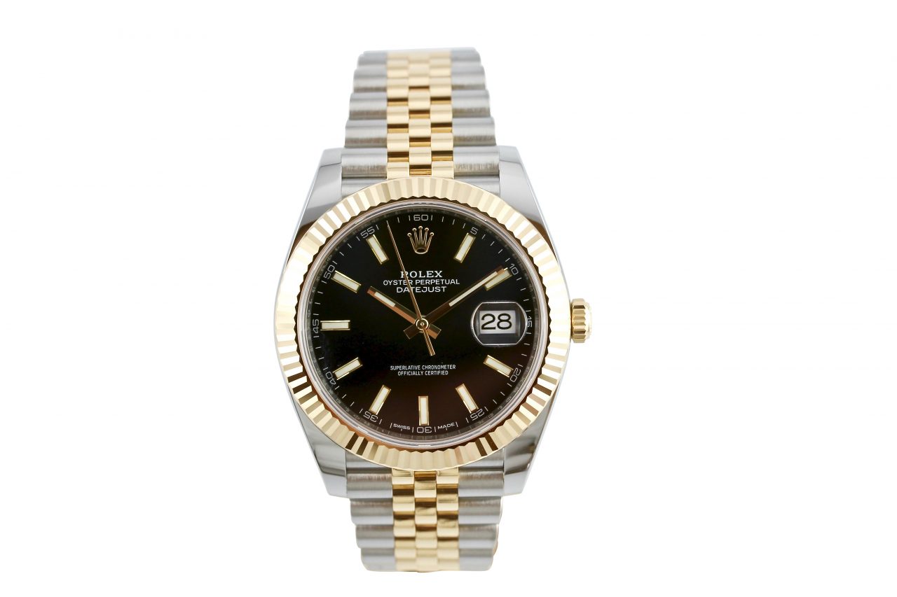 Datejust 41 „Black Index“ Rolesor