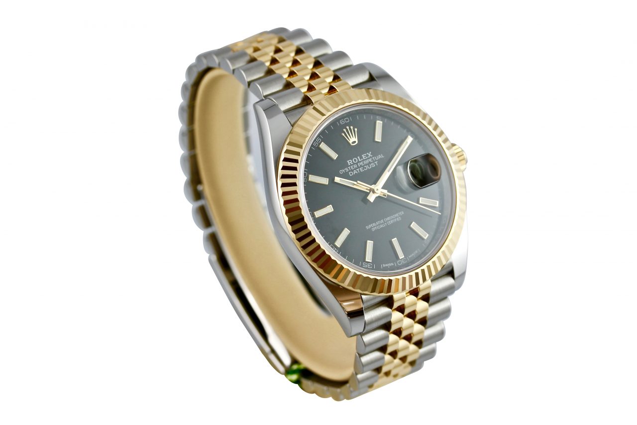 Datejust 41 „Black Index“ Rolesor