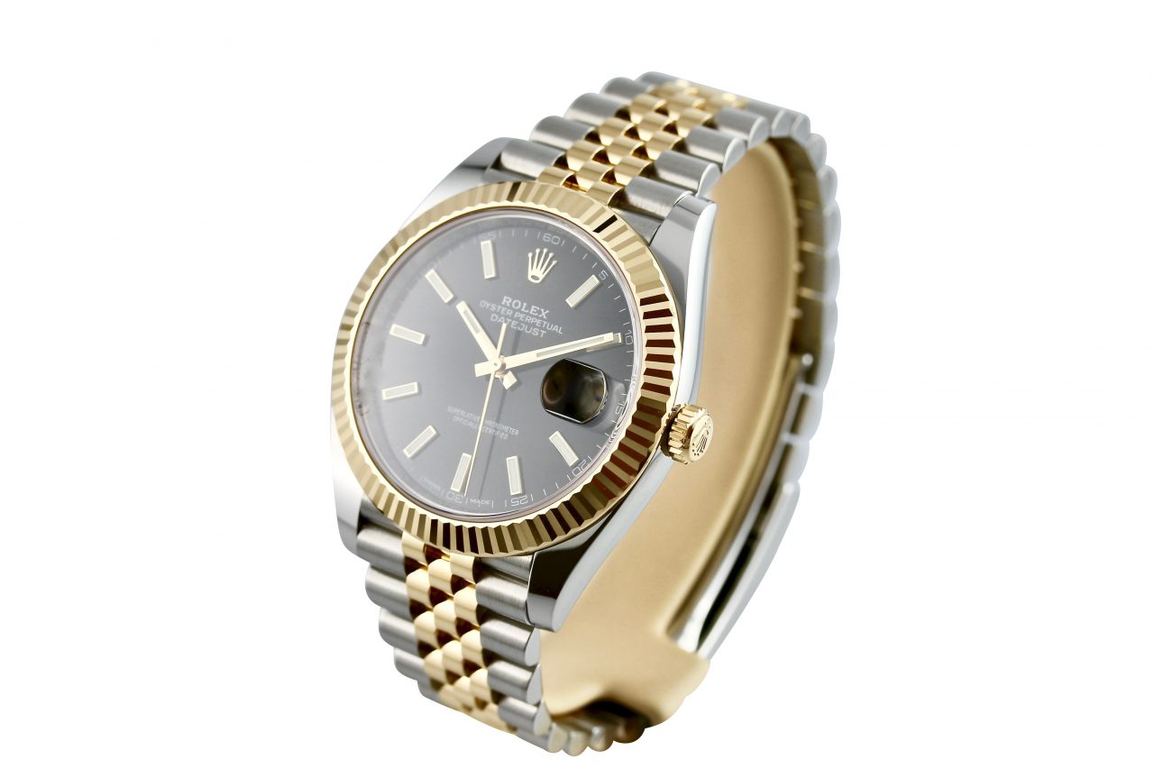 Datejust 41 „Black Index“ Rolesor