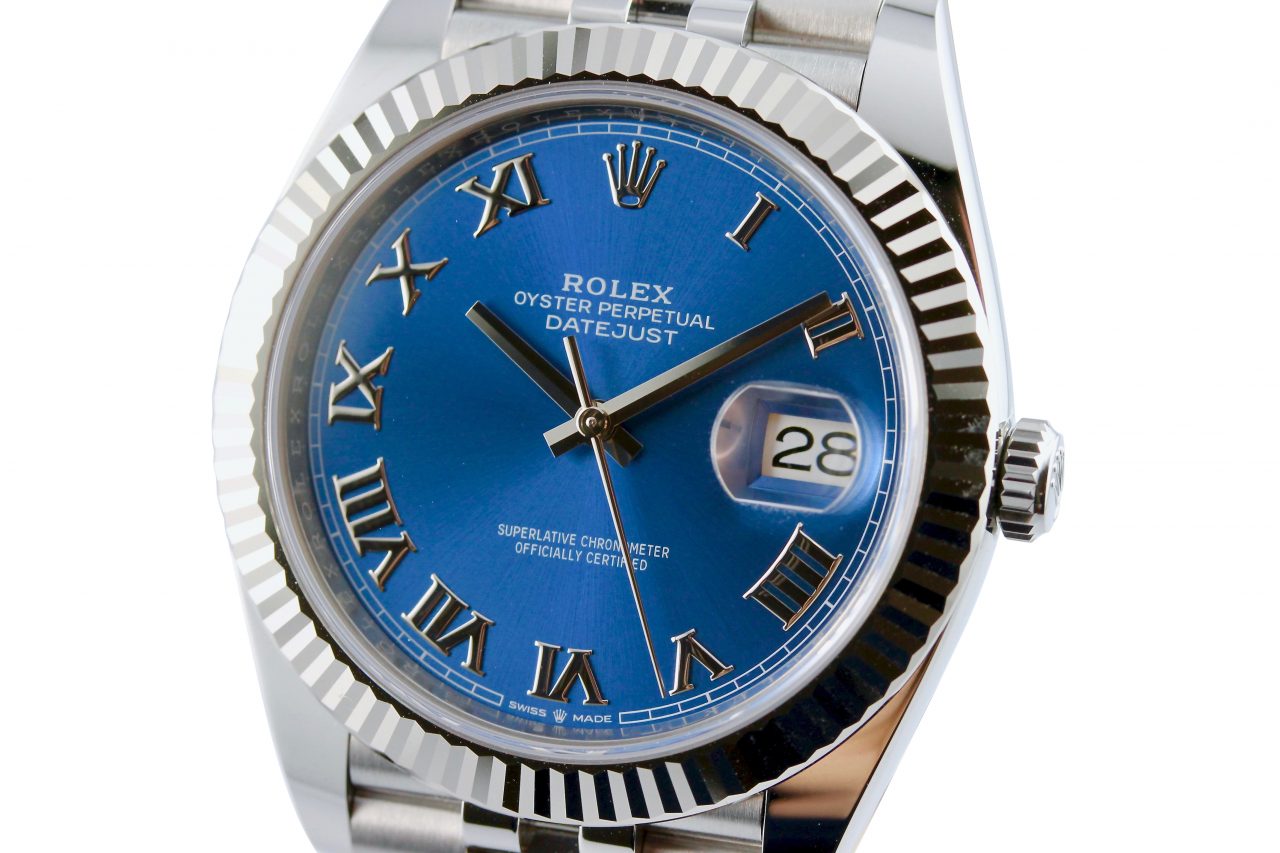 Datejust 41 „Azzurro Blue Roman“