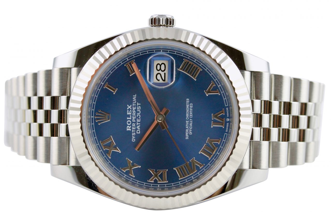 Datejust 41 „Azzurro Blue Roman“