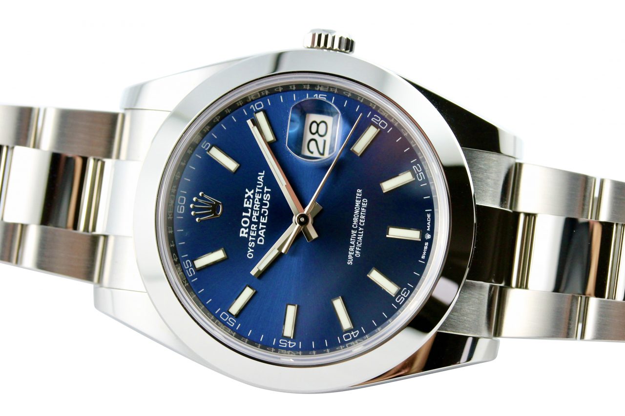 Datejust 41 „Blue Index“