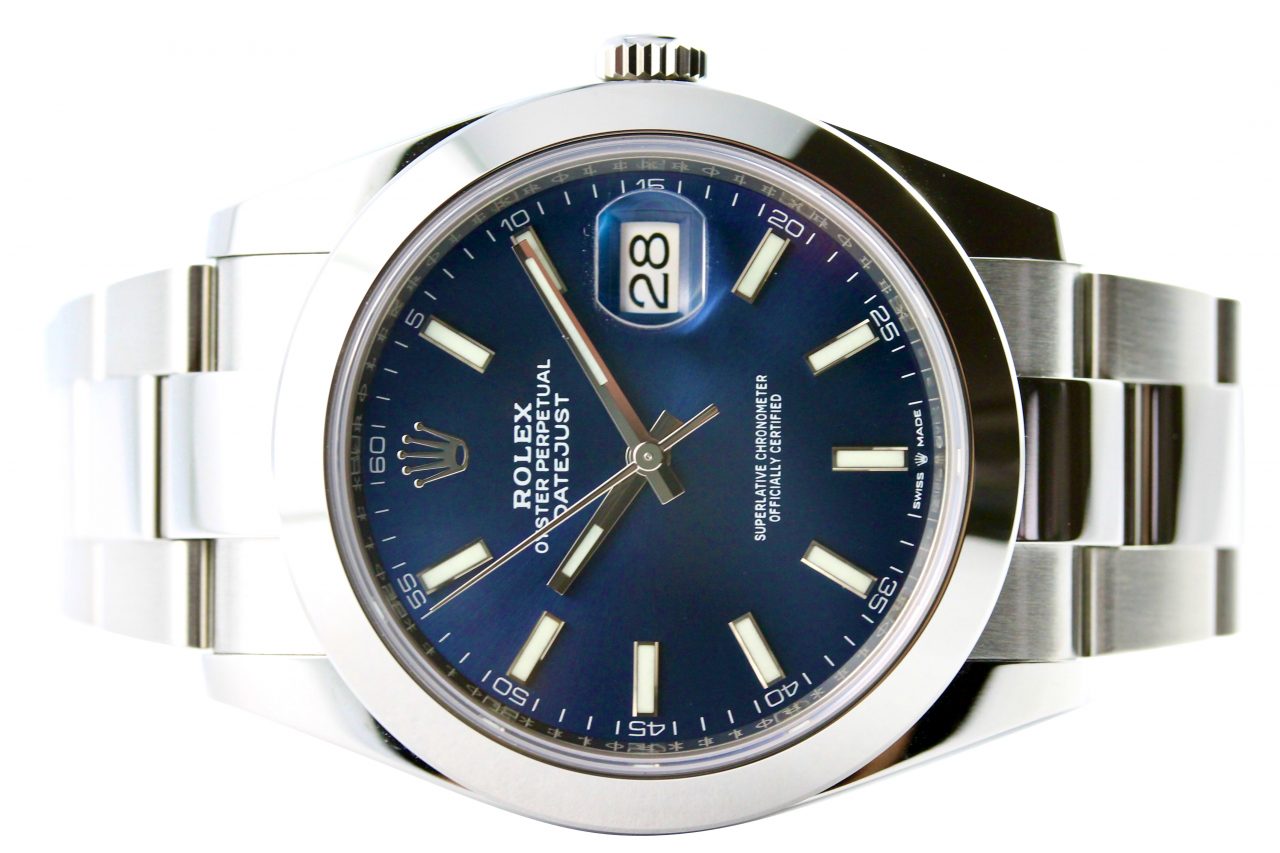 Datejust 41 „Blue Index“
