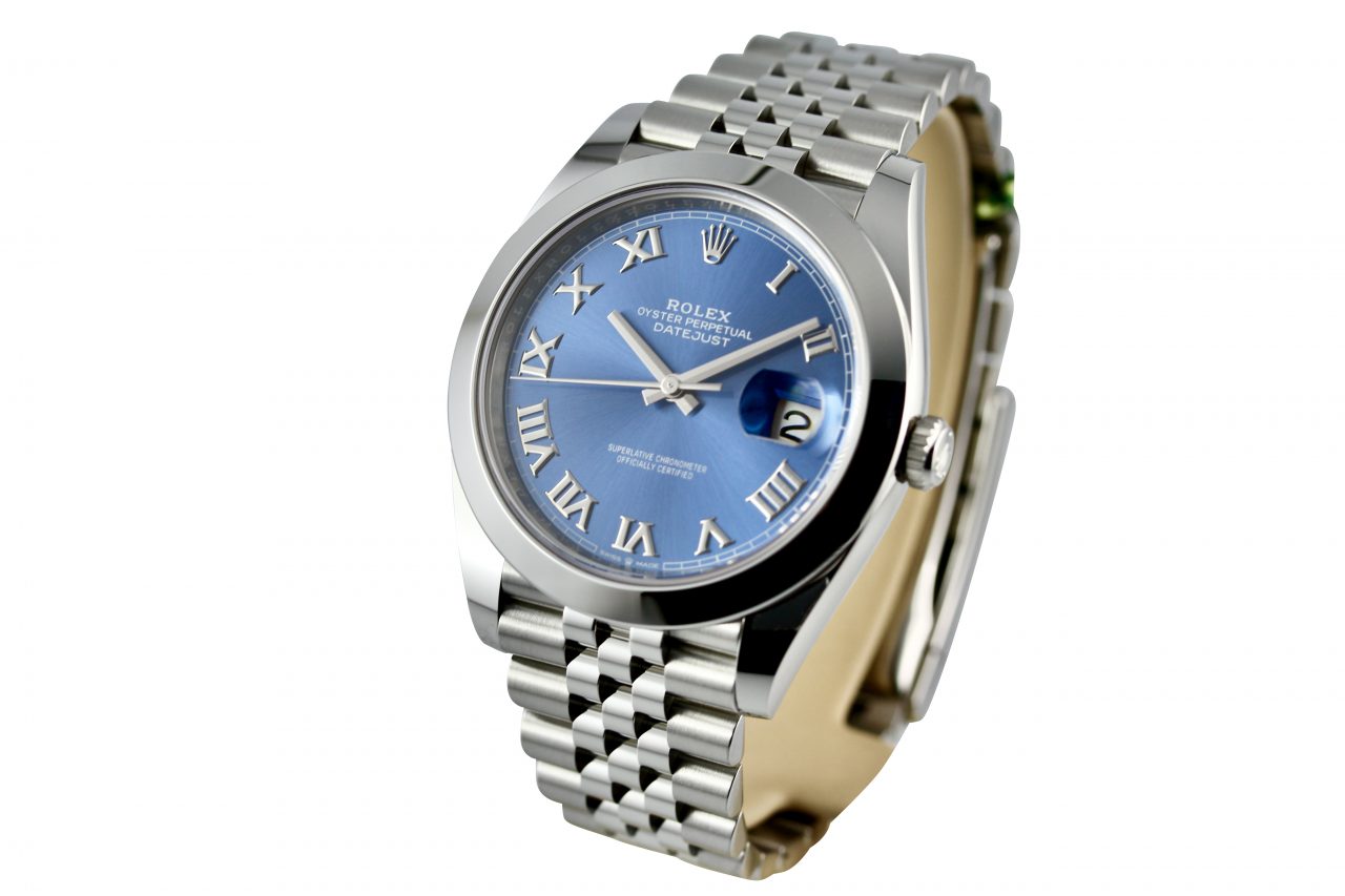 Datejust 41 „Azzurro Blue Roman“