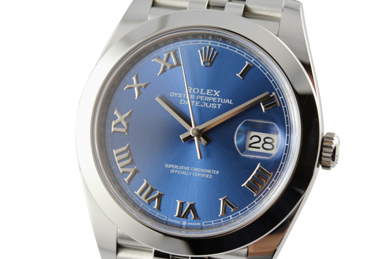 Datejust 41 „Azzurro Blue Roman“