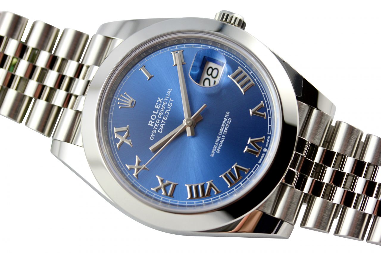 Datejust 41 „Azzurro Blue Roman“