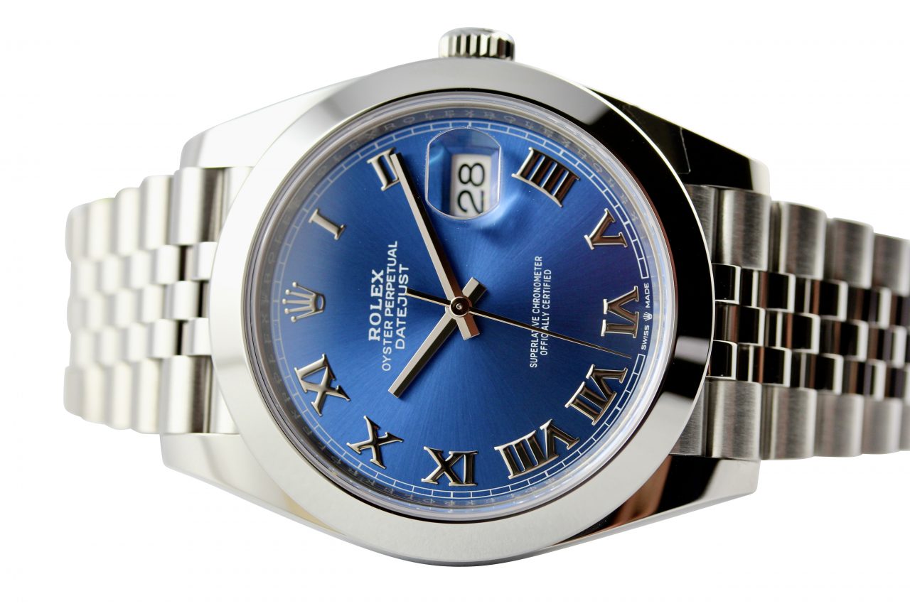 Datejust 41 „Azzurro Blue Roman“