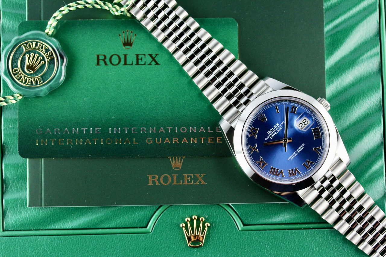 Datejust 41 „Azzurro Blue Roman“
