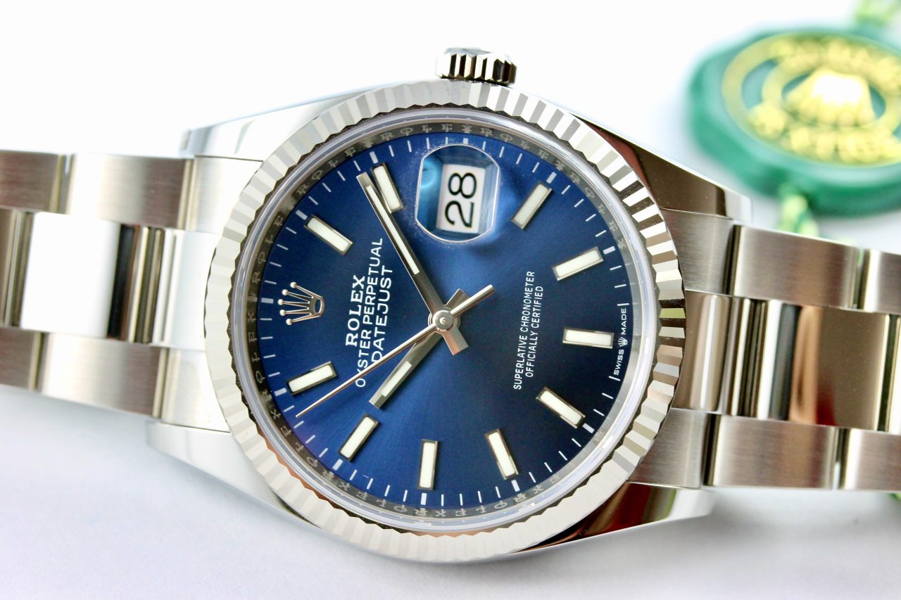 Datejust 36 „Blue Index“