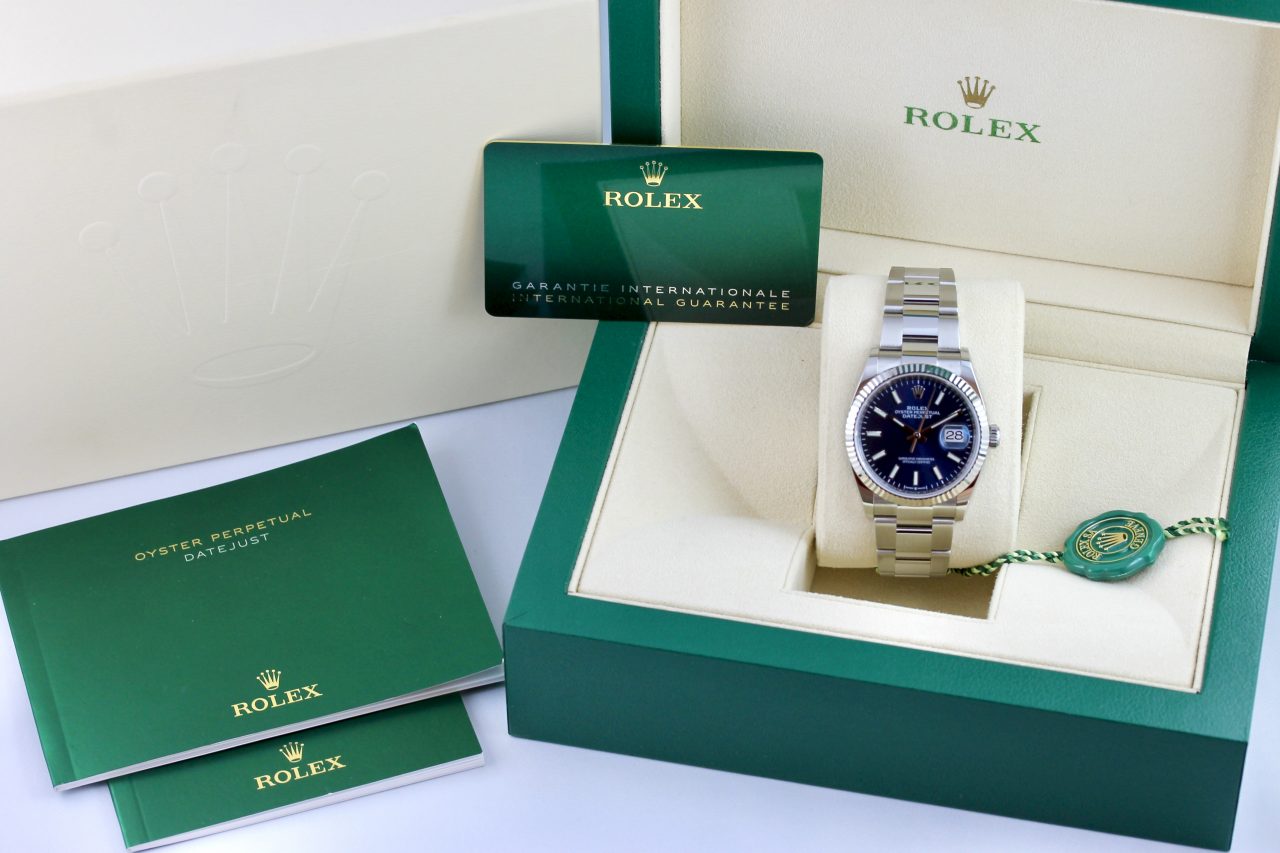 Datejust 36 „Blue Index“