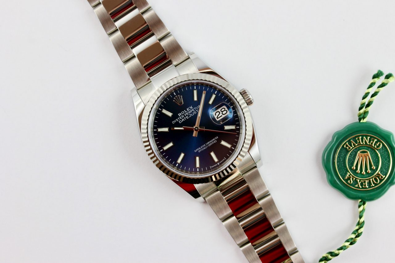 Datejust 36 „Blue Index“